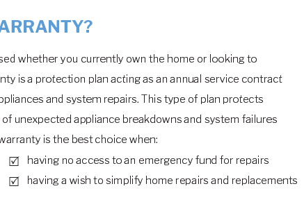 home warranty mesa